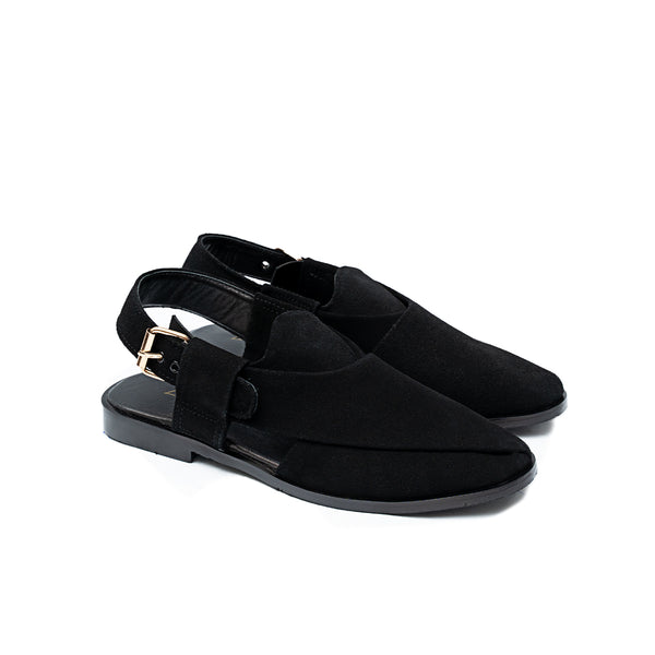 LS pure suede Leather Handmade Peshawari Sandal LS-378