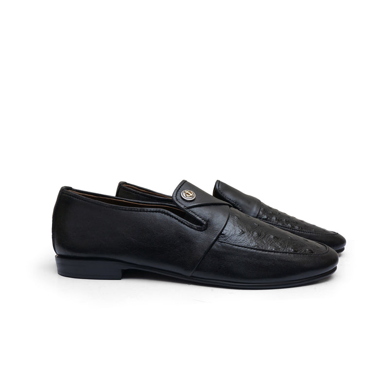 LS Pure Leather Handmade Textured Formal Shoes-840