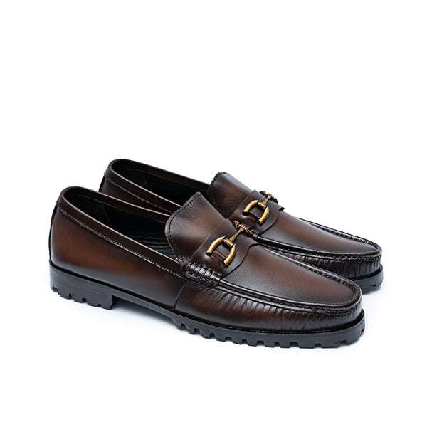 LS Pure Leather Handmade Zenith CHUNKY LOAFERS LS-553