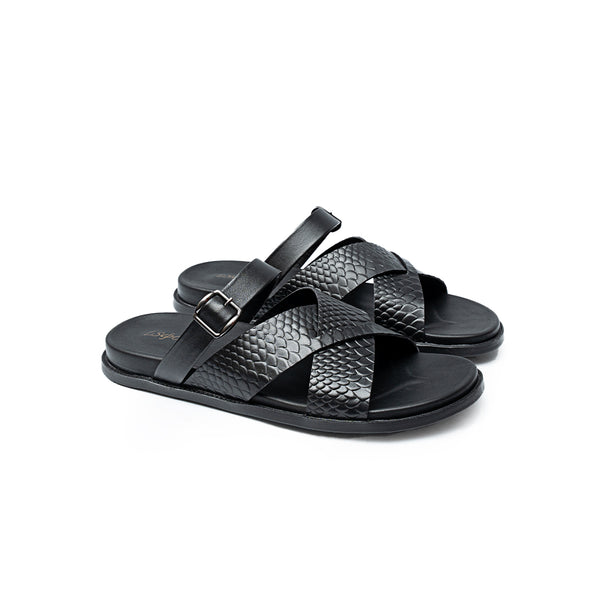 LS Pure Leather Handmade Vintage Chappal LS-6200