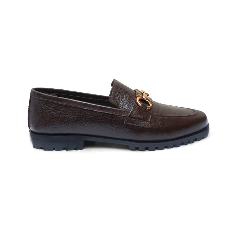 LS Pure Leather Urban Edge Chunky Loafers-857