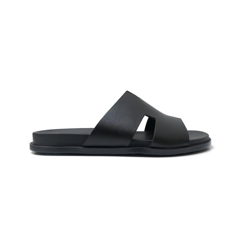 Rave Black Chappal LS-1140