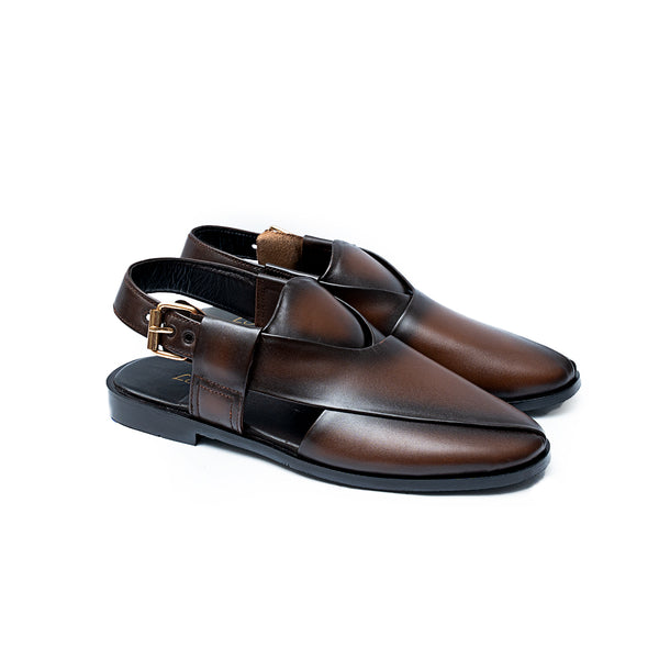 LS Pure Leather Handmade Peshawari Sandal LS-372