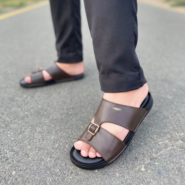 LS Pure leather Handmade TANORA Chappal LS-161