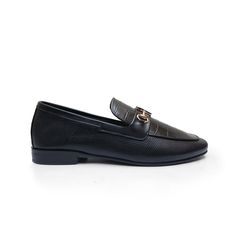 LS Pure Leather Noir Artisan Elegance Shoes S-0404