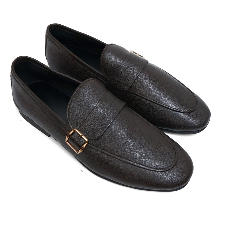 LS Pure Leather Paragon Shoes LS-933 BR