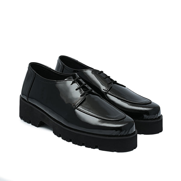 LS Pure Leather Blackridge Shoes LS-256