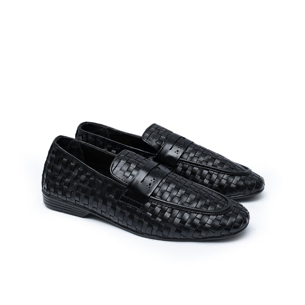LS Pure Leather Handmade knitted Formal Shoes LS-818