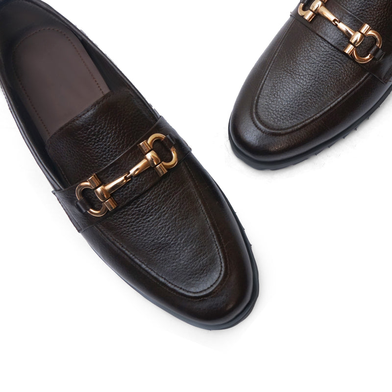 LS Pure Leather Urban Edge Chunky Loafers-857