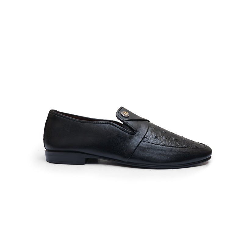LS Pure Leather Handmade Textured Formal Shoes-840