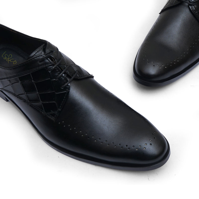 LS Pure Leather Obsidian Ridge Oxfords-417