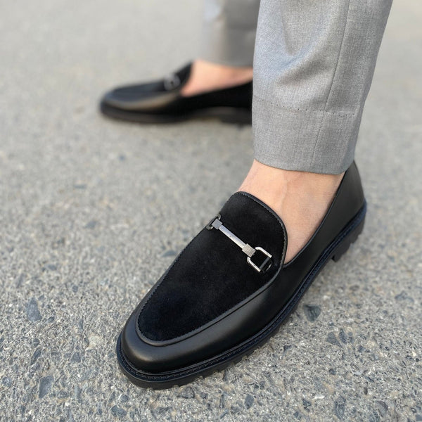 LS PURE LEATHER Cavalor CHUNKY LOAFERS LS-110