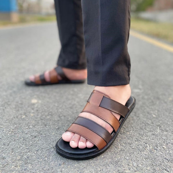 LS Pure leather Handmade FootRoot Chappal LS-156