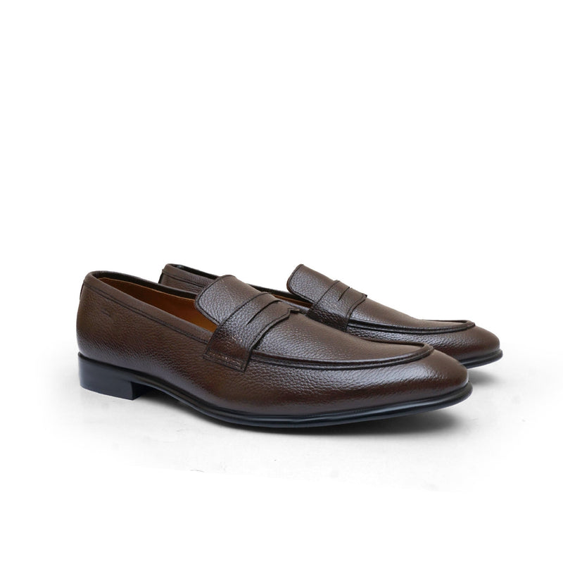 LS Pure Leather Chestnut Elegance Formal Shoes S-0431