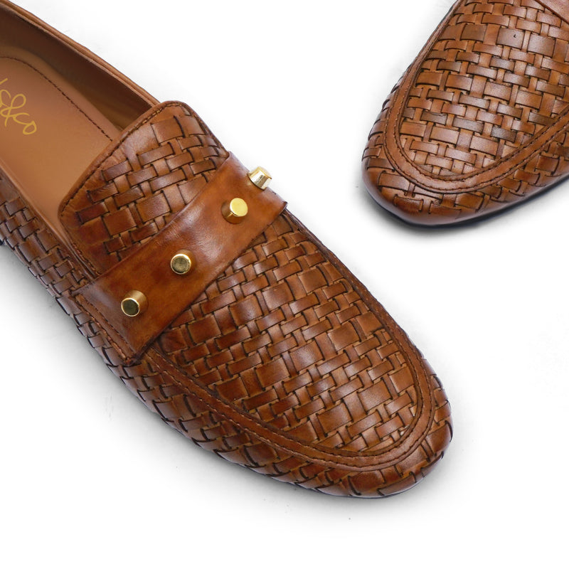 LS Pure Leather Handmade Havana Formal Shoes-906