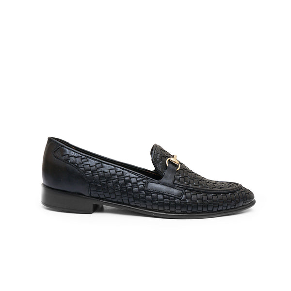LS Pure Leather Handmade Woven Formal Shoes-824