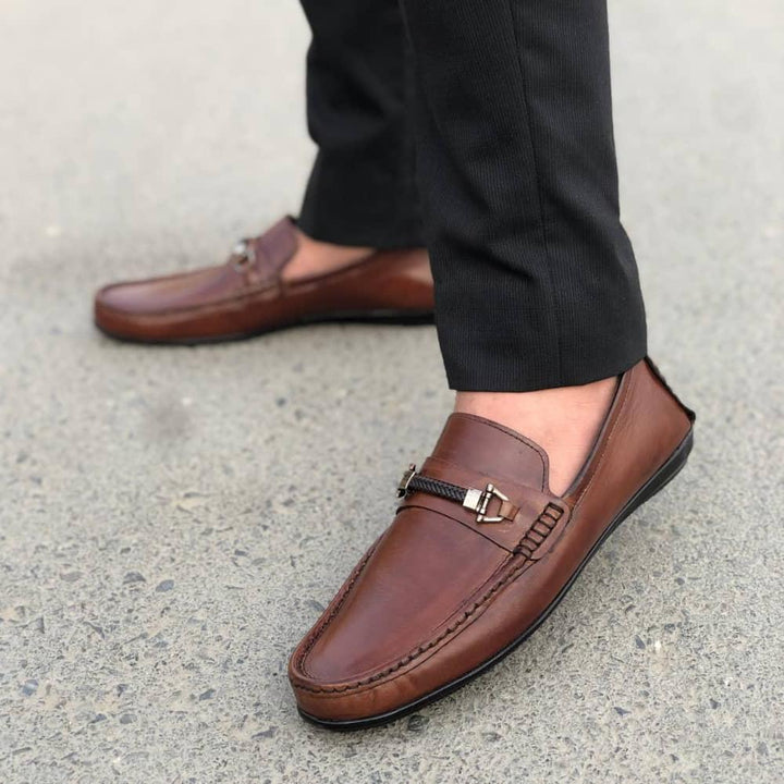 Ls Pure Leather Handmade Ripkent Loafer-861 Casual Shoes