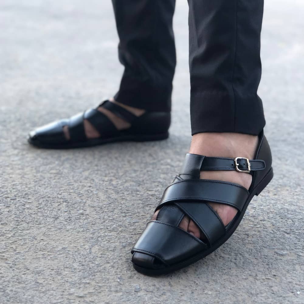 Summer Men Genuine Leather Sandals Casual Sports Beach Shoes Soft Home  Slippers | eBay
