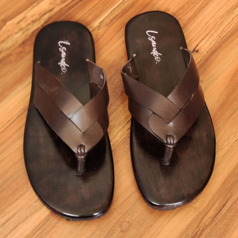 Ls Pure Leather Handmade Summer Sandal-663 Chappal