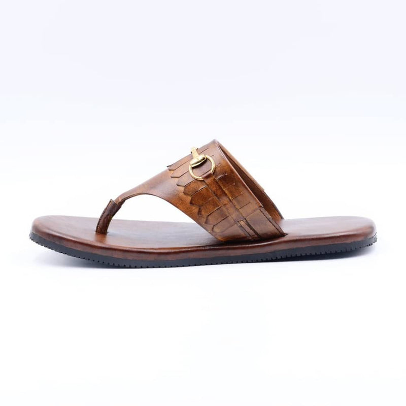 Ls Pure Leather Handmade Willshire Chappal-602 Chappal